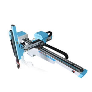 Brazo robótico de alta velocidad de 3 ejes para inyección de plástico de precisión con repetibilidad de ± 0,1mm Brazo robótico servo de 3 ejes - Product Image 5