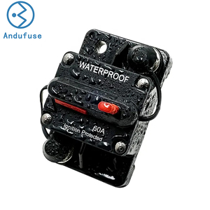 Disyuntor 150A con reinicio manual Inversor de fusible en línea a prueba de agua para motores de arrastre marinos Barco ATV Potencia manual