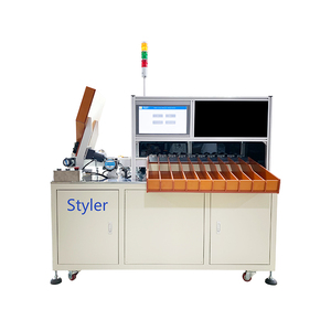 Clasificador de celdas de batería cilíndrica, máquina clasificadora de pegatinas de código de escaneo de batería de iones de litio - Product Image 4