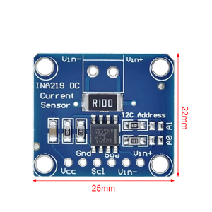 INA219 Bidirektion ales Gleichstromversorgungs-Sensor-Breakout-Modul DIY 3V-5V IIC I2C-Leistungsüberwachungssensormodul - Product Image 2