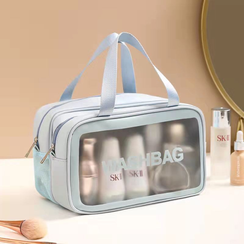 sky blue medium double layer