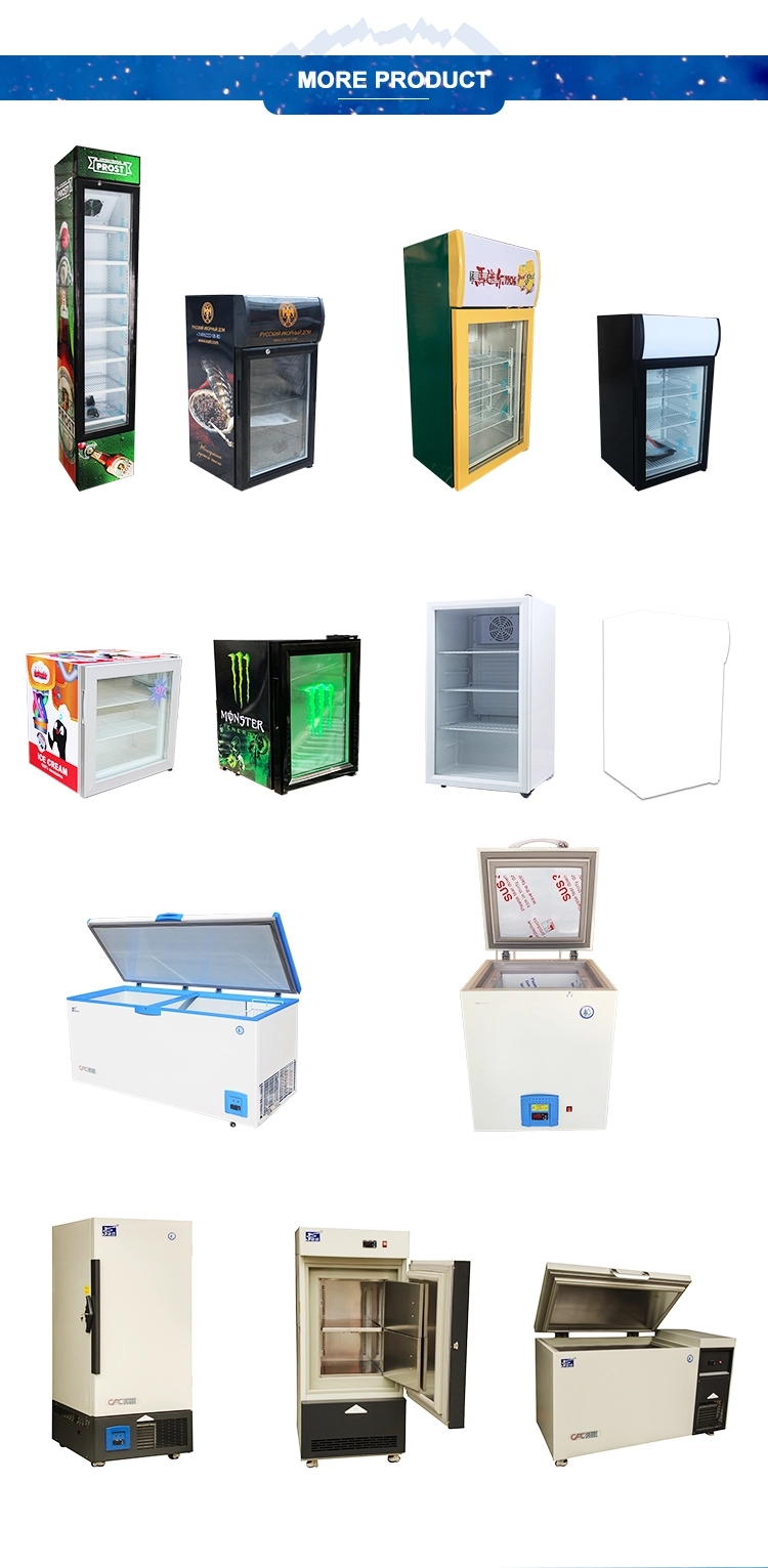 mini bar display freezer ice cream fridge ,50L freezer showcase