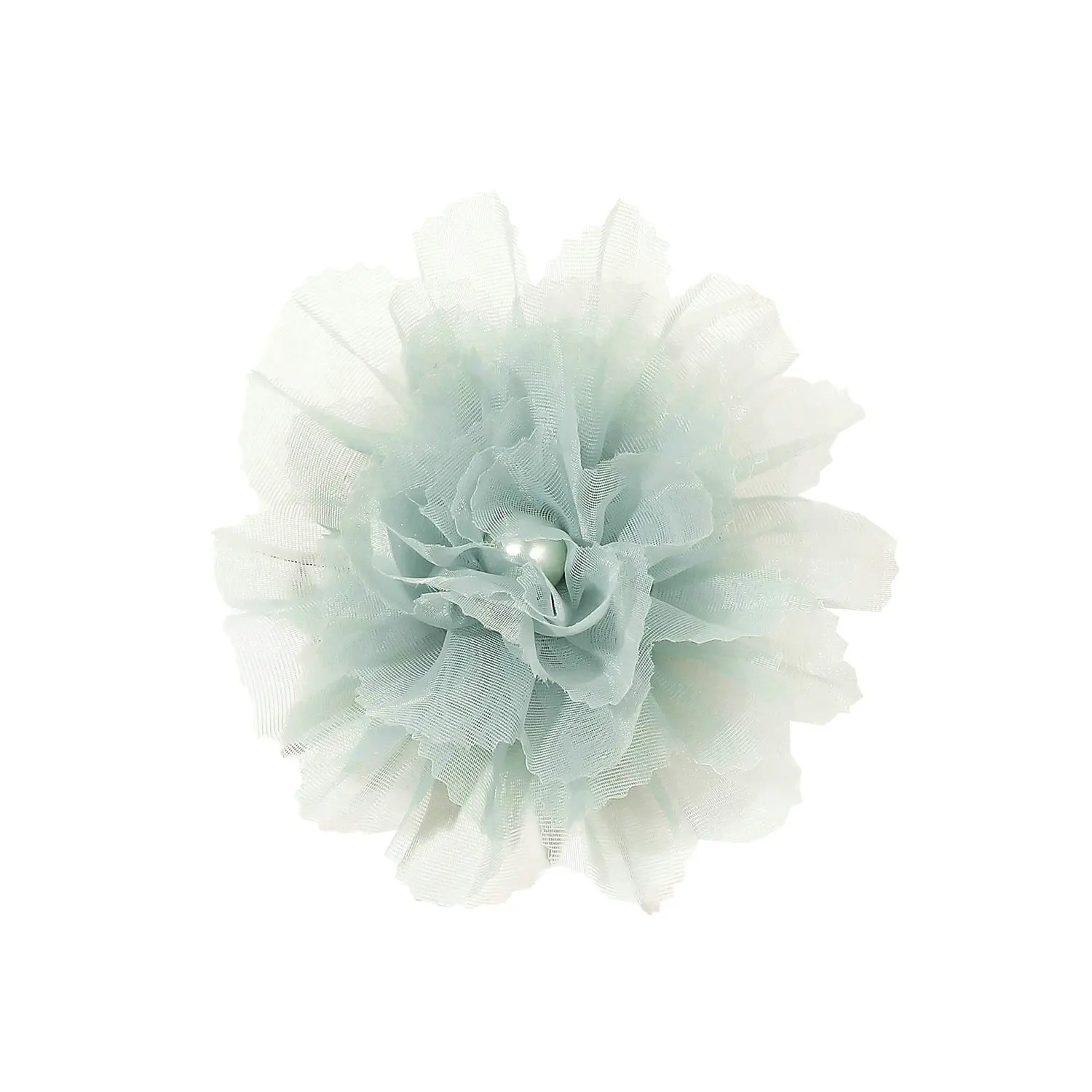 9,5 см Новый Модный большой сетчатый Жемчуг Элегантный аксессуар для волос ручной работы цветок зажим для волос для женщин