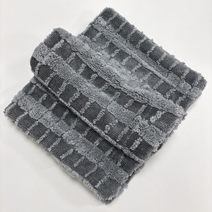Microfiber <strong>Towel</strong> 70/30 Single Twisted Loop Twisting 800gsm Car Low Single Pile <strong>Red</strong> Car Drying <strong>Towel</strong> - Product Image 3