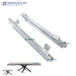 Kim loại nhôm ba phần kính thiên văn mở rộng trượt bảng cơ chế hàng đầu - Product Image 6