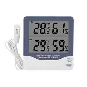 HEDAO CH-927 <strong>LCD</strong> <strong>Display</strong> Thermometers Household Temperature <strong>humidity</strong> controller Indoor Outdoor Thermometers - Product Image 2