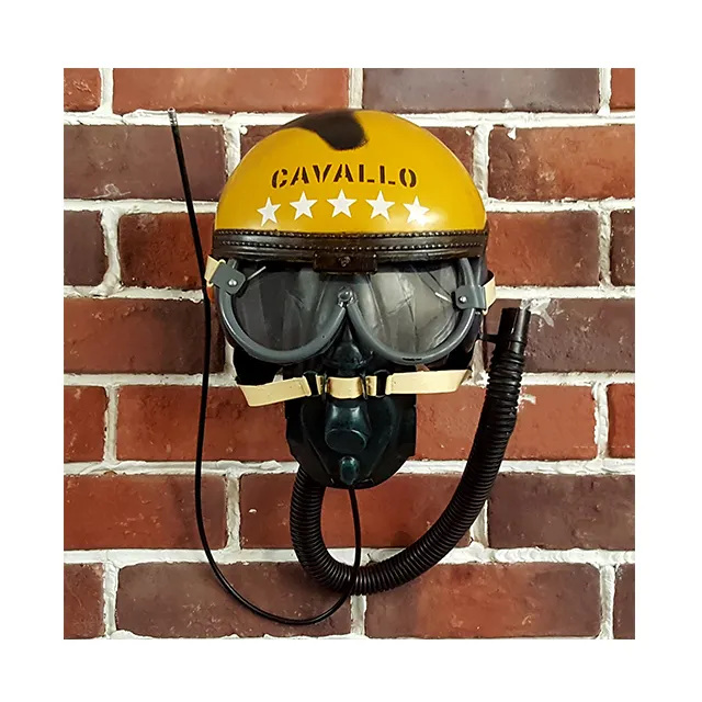 Креативное настенное украшение в стиле ретро на заказ, американская армия США, военно-воздушная сила, пилотная шляпа, шлем в американском стиле, для бара, ресторана, ремесла