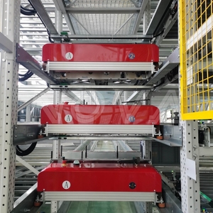 Sistema de estantería de almacén automático multinivel de alta densidad Industrial ASRS Contenedores de almacenamiento automatizados Sistema de estantería de lanzadera