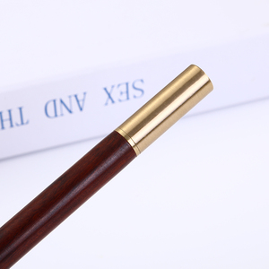 Ưa Thích Bút Rắn Gỗ Cổ Điển Brass Con Lăn Bút Với Coustomised Logo Con Lăn Bằng Gỗ Bóng Bút - Product Image 3