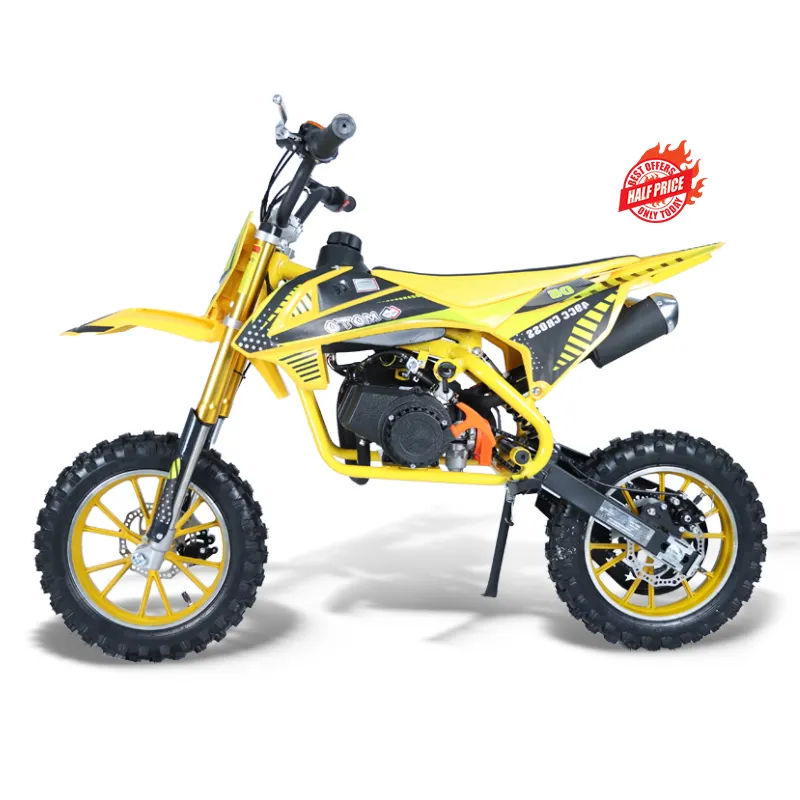 Trail Minibike/pocketbikes essence Enduro moteur de moto Aprilla 49cc motos tout-terrain