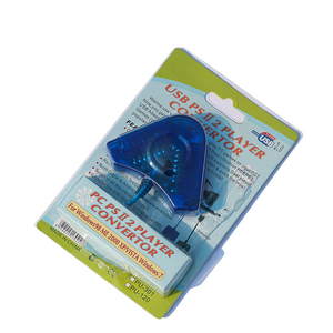 对于月 PS2 手柄转换器的 Playstation 控制器到 PC/PS3 USB 转换器转接器对于 PS2 控制器 - Product Image 1