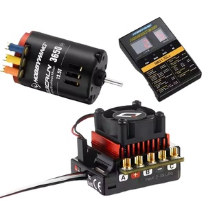 Quicrun G2 10BL120มอเตอร์แบบไม่มีแปรงถ่าน120A 2-3S ESC + โปรแกรม LED ที่ใช้สำหรับ RC 1/10 rv/ off-road v/ ของเล่นรถยนต์ - Product Image 1