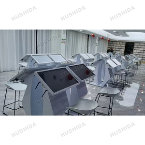 Pantalla interactiva de varios tamaños Pantalla tipo Android Máquina de consulta táctil LCD Todo en uno Información Publicidad Quiosco horizontal - Product Image 5