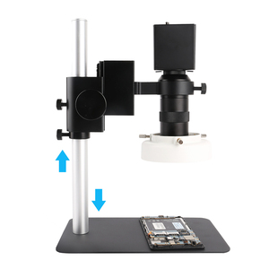 Microscopio Monocular YIZHAN VGA 200W 130X lente de montaje en C luz LED para soldadura PCB joyería Reparación de computadora de teléfono móvil - Product Image 5