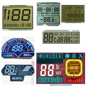 Display LCD a 8 cifre a 7 segmenti di segmento STN per Tester di temperatura e Display LCD segmentato con fornello a induzione - Product Image 1
