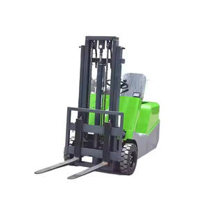 Carrello elevatore elettrico compatto a tre ruote,