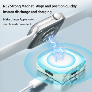 ที่ชาร์จนาฬิกาอัจฉริยะไร้สายระบบแม่เหล็ก PC ทนไฟดีไซน์ใหม่สำหรับ Apple Watch Series 10 Ultra 1 2 - Product Image 4