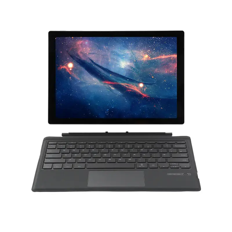 Geeignet für Microsoft Surface Tablet-Tastatur PRO3/4/5/6/7 GO/GO2 Bluetooth-Magnet absaugung Drahtlose Touchscreen-Tastatur