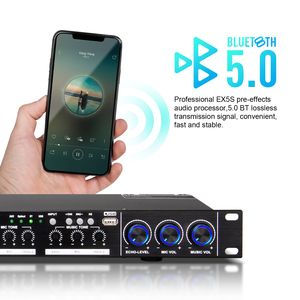 Debra <strong>Audio</strong> EX5S Professional KTV <strong>Audio</strong> Mixing Preprocessor Effect Music <strong>Microphone</strong> Sound Processor for Karaoke Stage Party - Product Image 3
