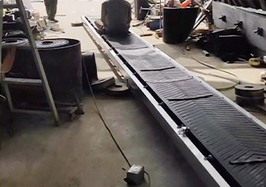 OEM Custom Black Rubber Belt Conveyor <strong>System</strong> Movable Molding <strong>Loading</strong> <strong>Unloading</strong> Bag Cement Bag Stacking Conveyor - Product Image 4