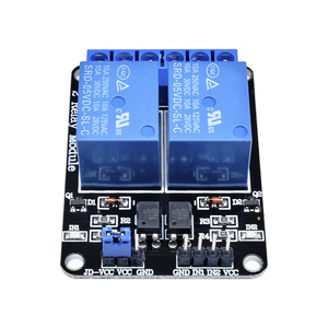 5V 2-Kanal-Relaismodul-Abschirmung für Arduino ARM PIC AVR DSP Elektronisches 5V 10A 2-Kanal-Relaismodul