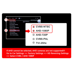 Smartour AHD 1080P CCD lente ojo de pez HD visión nocturna al revés instalar cámara de visión trasera de respaldo inverso de coche para estacionamiento de vehículos - Product Image 6