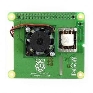 Potenza ufficiale del lampone Pi su cappello Ethernet Le apparecchiature di approvvigionamento energetico della rete 802.3af PoE hanno richiesto il supporto per RPI 3B 4B