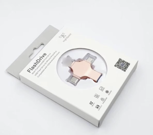 ความเร็วสูง4 in 1คีย์โลหะ USB เก็บข้อมูล2.0 3.0 USB แฟลชไดรฟ์สำรองข้อมูลโทรศัพท์คอมพิวเตอร์สำหรับอุปกรณ์ทั้งหมด - Product Image 2