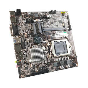 PCWINMAX Tarjeta MadreH81チップセットDDR316GBLGA1150ミニITXオールインワンコンピューターマザーボード (4th Core i3 i5 i7用) - Product Image 1