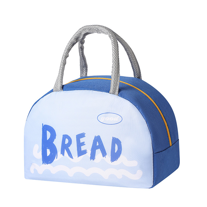 Borsa paffuta blu