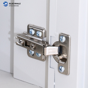 Tavolo da ufficio in acciaio scrivania per Computer a 2 cassetti con Mebel in metallo a 2 porte montare facilmente colori personalizzati - Product Image 6