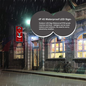 TENSHANG Led Programable Exterior Letrero Led Programable 12V 5V Pantalla al aire libre Led Panel Sign - Product Image 5