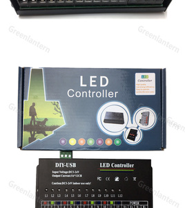 720W 12-weg DIY einzigen farbe bunte LED string licht modul licht bar programmierbare controller DIY-USB LED Controller