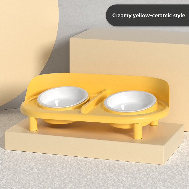 Ceramic style milk yellow