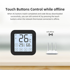 Tuya Infrarot-Wechselstrom steuerung Intelligenter WiFi-Thermostat-Programmierer Smart Wi-Fi-Klimaanlage IR-Fernbedienung