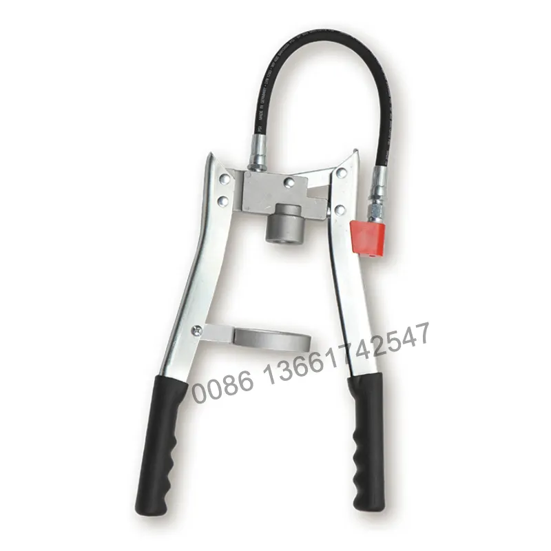 ECO-051 High pressure two-hand lever type lubricating oil gun Used for lubricating high-end machines with long lubrication lines