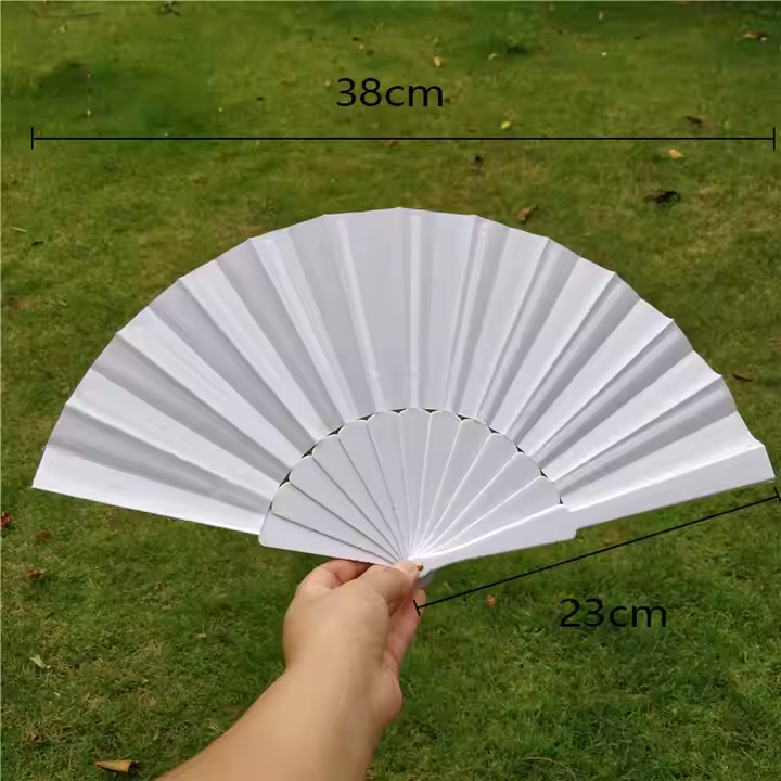 ventilador de plastico blanco