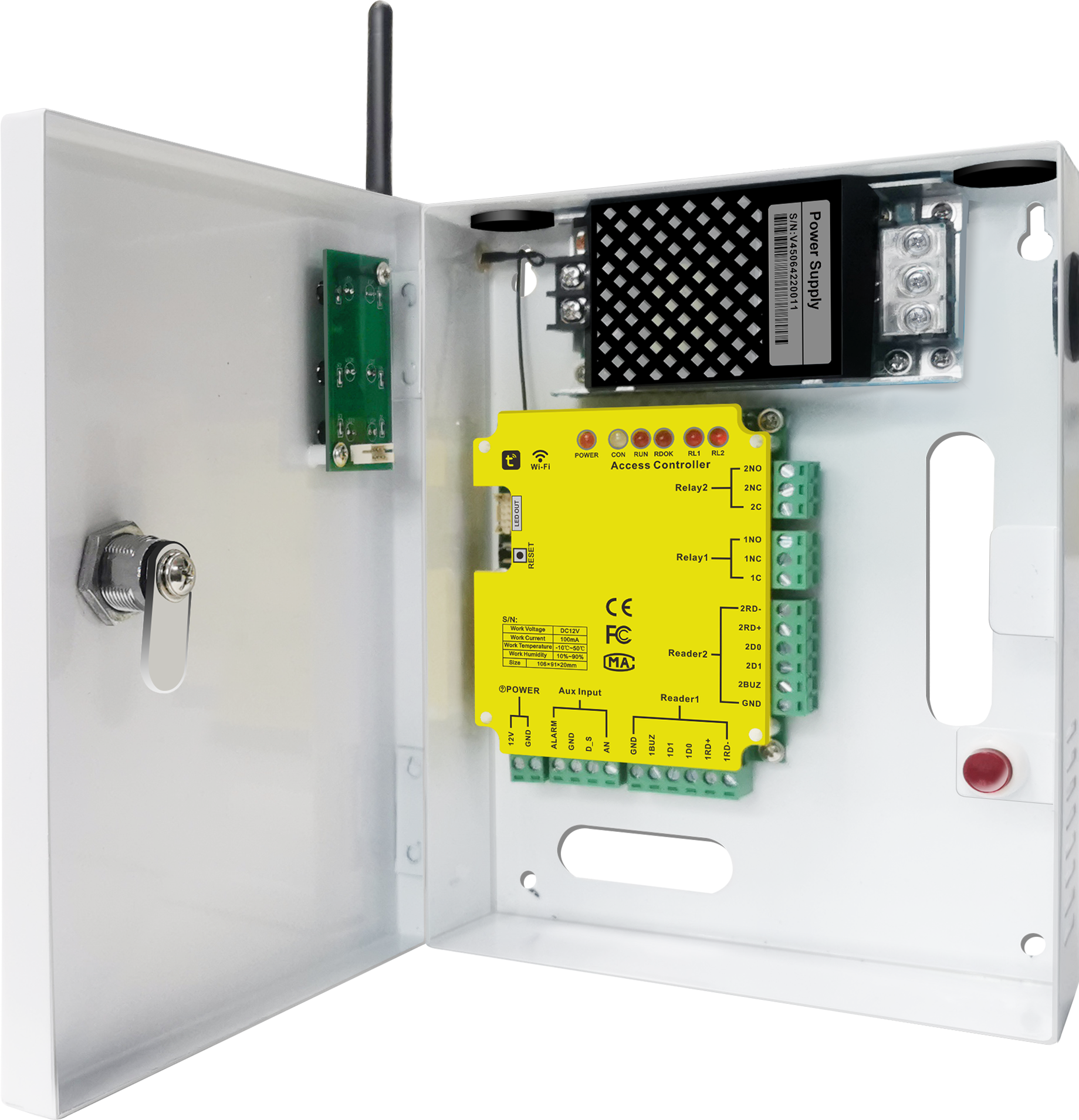 Power box With Controller panel