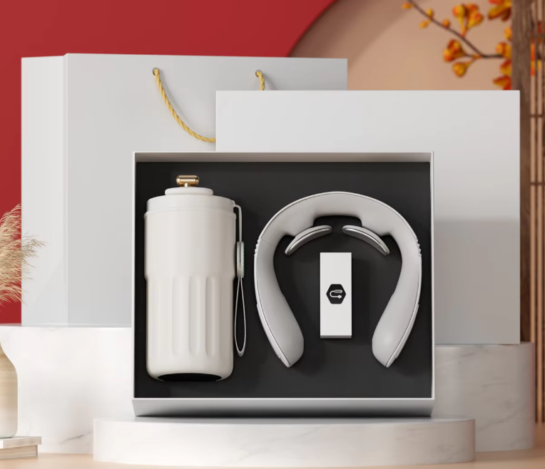 Coffee mug neck protector-white