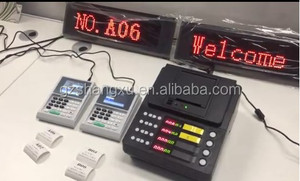 Bank/Hospital/Clinic <strong>Simple</strong> 4 Service Button Table Ticket Printer <strong>Wireless</strong> <strong>Queue</strong> <strong>Management</strong> Calling <strong>System</strong> - Product Image 3
