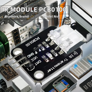 PCB0100 Módulo transmisor infrarrojo de 2 canales Transmisor IR para bloques de construcción electrónicos Arduino