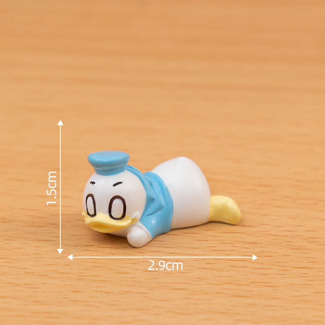 colorful Blue Cap Duck No. 14