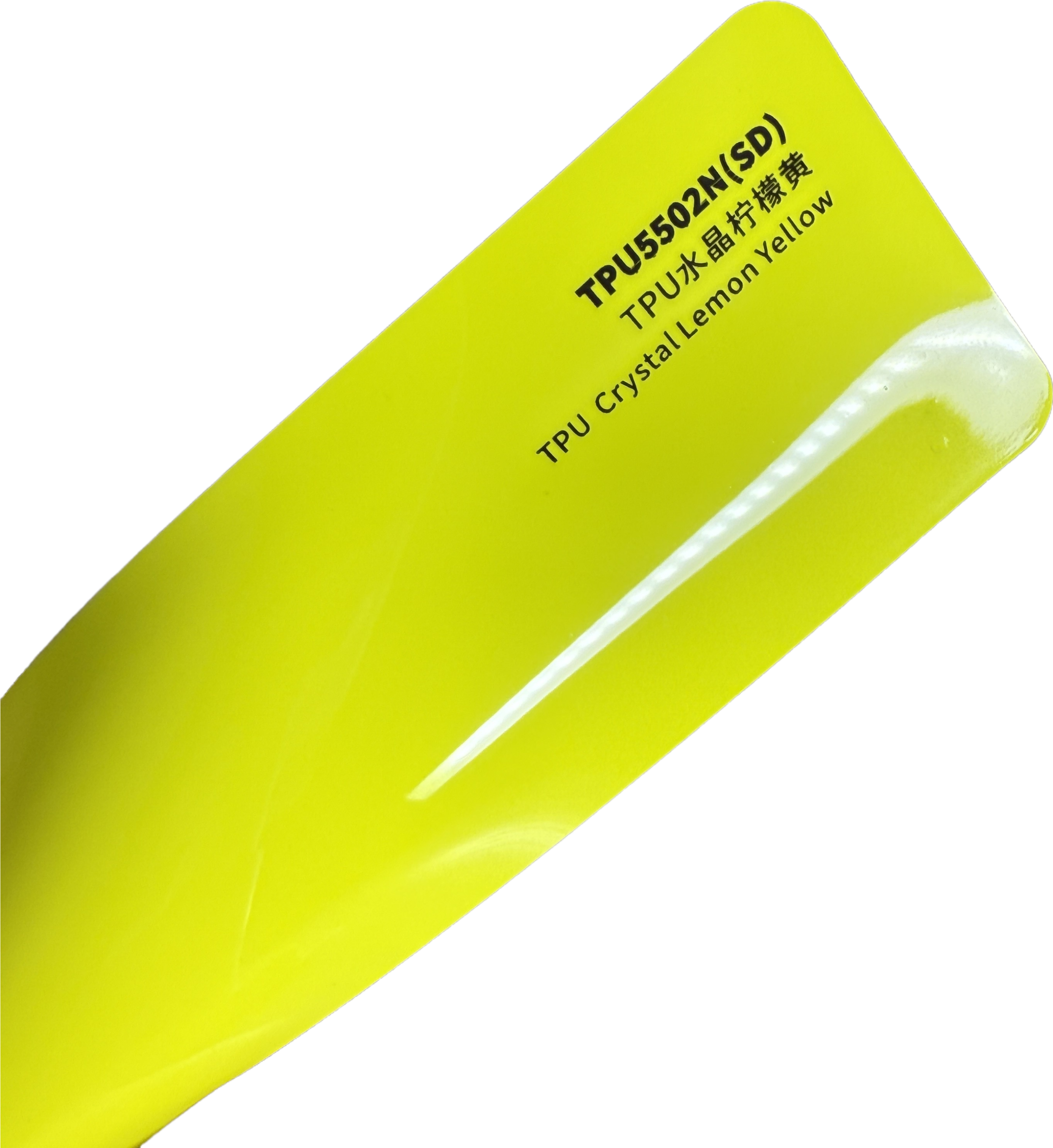 TPU Cristal Jaune Citron