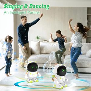 EPT-Robot inteligente de juguete con sensor táctil y control de voz, juguetes robóticos para niños, robot interactivo parlante con canto y baile - Product Image 5