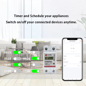 Interruttore intelligente AC 220V 80A Timer energia kWh voltaggio corrente misuratore di protezione vocale telecomando interruttore WSEM-90V - Product Image 6