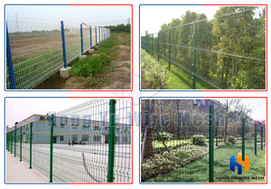Rivestito in PVC di ferro zincato realizzato in cina filo di recinzione verde zincato prezzo di fabbrica recinzione rete metallica/rete metallica per autostrada - Product Image 6