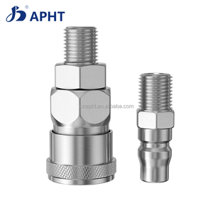 Nitto japonya C tipi kendinden kilit kapatma kadın/erkek hızlı çoğaltıcı SM20 SM30 SM40 PM20 PM30 PM40 krom kaplama demir durumu yeni - Product Image 1