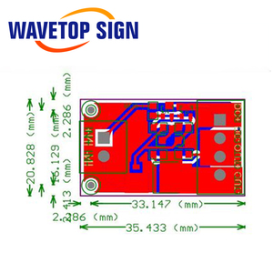 WaveTopSignMOSチューブ電界効果チューブPWM調整パワーモジュールCNC振動ナイフ用5-24Vスイッチ制御ボード - Product Image 2