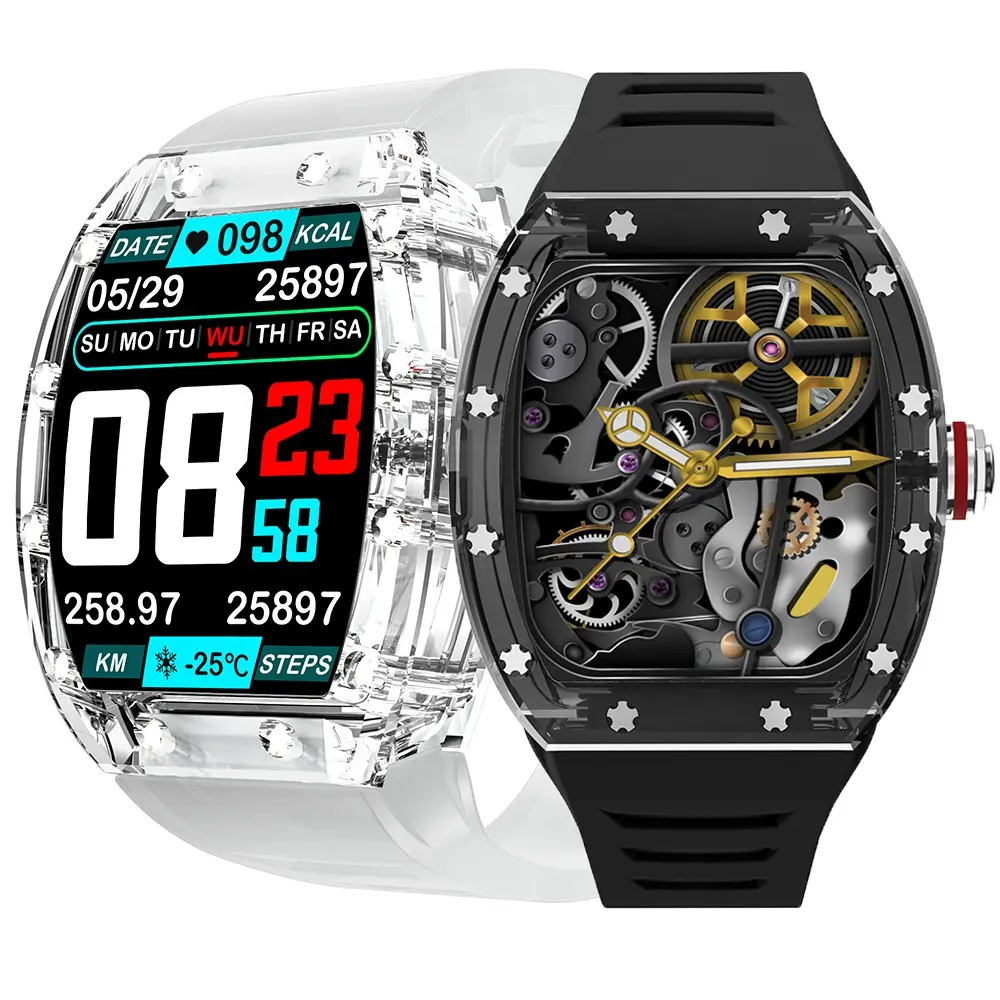 Nuovo orologio intelligente Yd5 per le donne delle donne Nfc di moda Smartwatch esercizio frequenza cardiaca impermeabile Fitness tk9 Smartwatch monitoraggio della salute