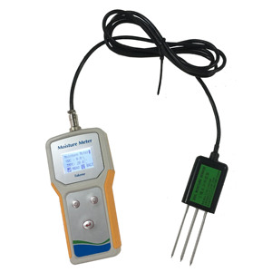 Sensore di umidità del suolo con uscita SDI-12 RS485 interfaccia analogica 24V Max Voltage numero di modello VWC EC sensore